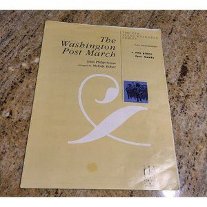 The WASHINGTON POST MARCH by JOHN PHILLIP SOUSA. FJH Piano Ensemble sheet music.